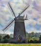A5 Blank Greeting Card Windmill Norfolk  - Image 1