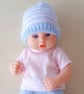 KNITTING PATTERN PDF Poncho Set for Baby Doll - Image 4