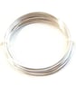 0.8mm Square Silver Plated Copper Wire, Non Tarnish Coating, 20 Gauge - Image 1