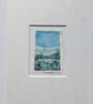 A Winter Wonderland - Original miniature. A5 Mounted - Image 3
