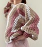 Crochet Boho Oversized Jumper  - Image 10