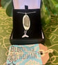 Handmade Sterling Silver 925 Sea Glass Whale Pendant Necklace – Unique - Image 2