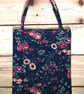 Floral tote bag