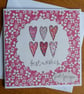 Best Wishes Just For You Card - Hearts - Image 10
