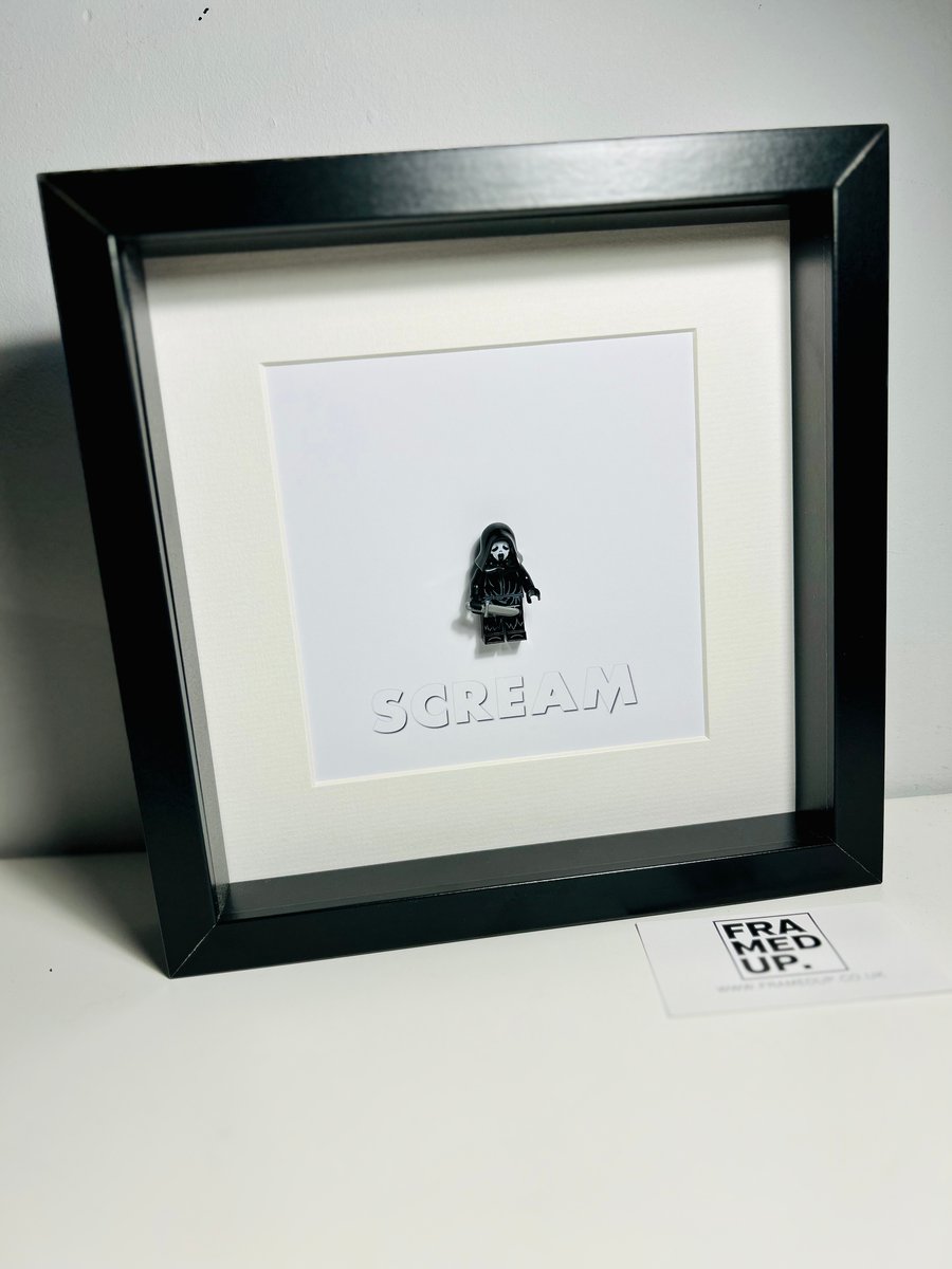 SCREAM - GHOST FACE - Framed minifigure