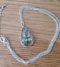 Pretty Real Dried Flower Pendant - Image 1
