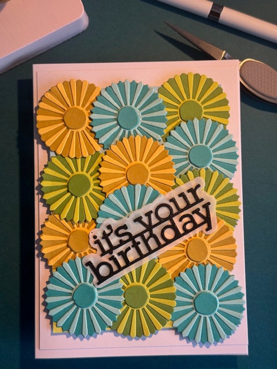 General blank cards. Unique design in a variation of colour