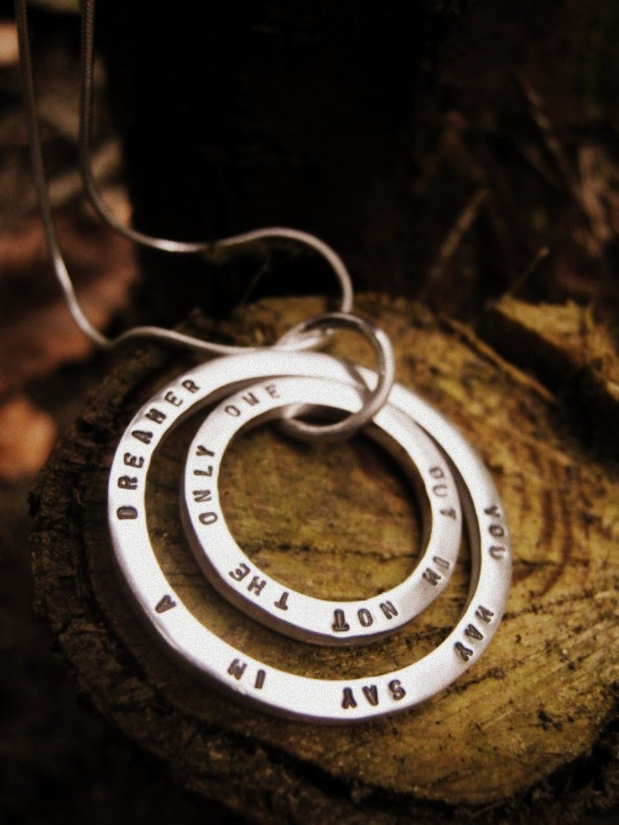 Stamped Silver Jewellery - Eclipse
