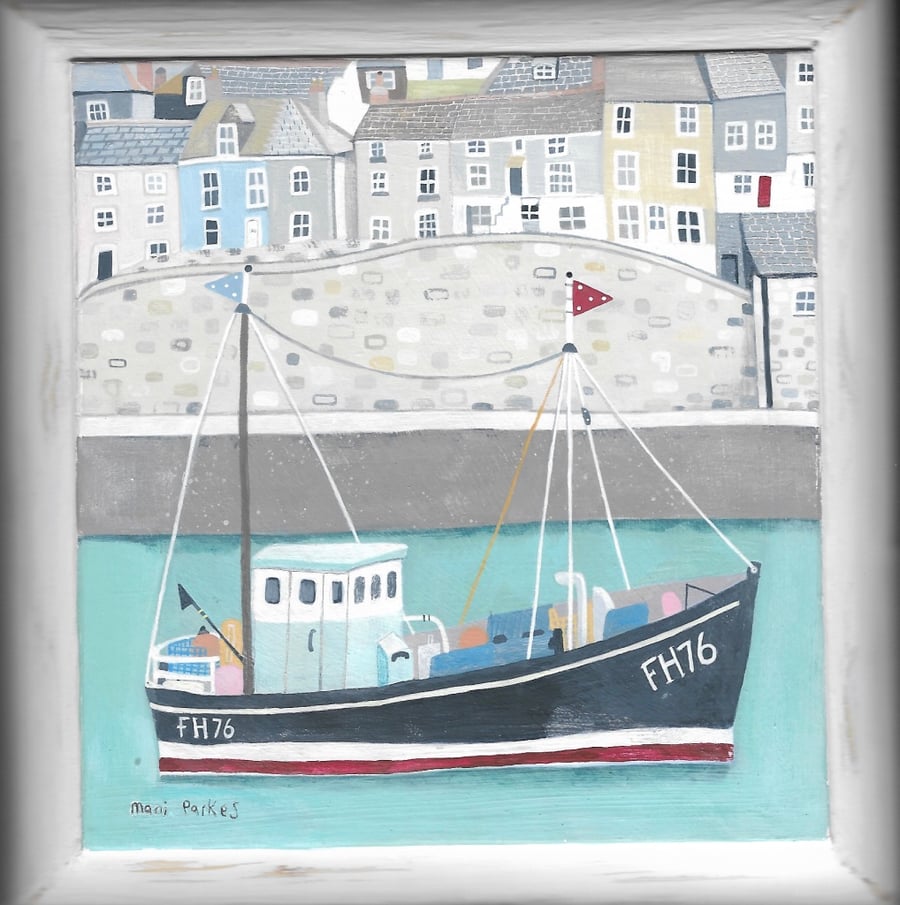 The Little Cornish Fishing Boat