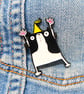 Party Cat enamel pin  - Image 2