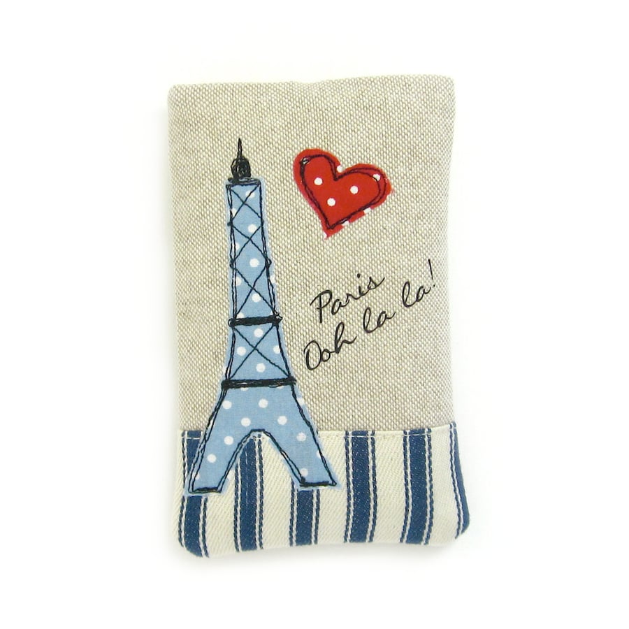 Phone Sleeve, iPhone Case, Eiffel Tower