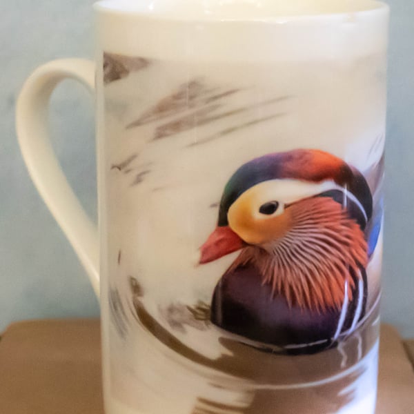 Porcelain Mug - Mandarin Duck