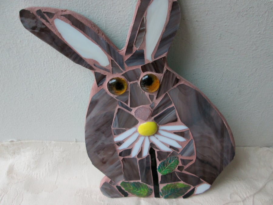 Mosaic Brown Rabbit