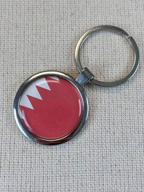 Bahrain Flag Keyring