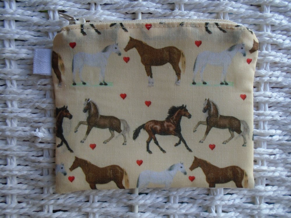 Horses Purse or Card Holder 