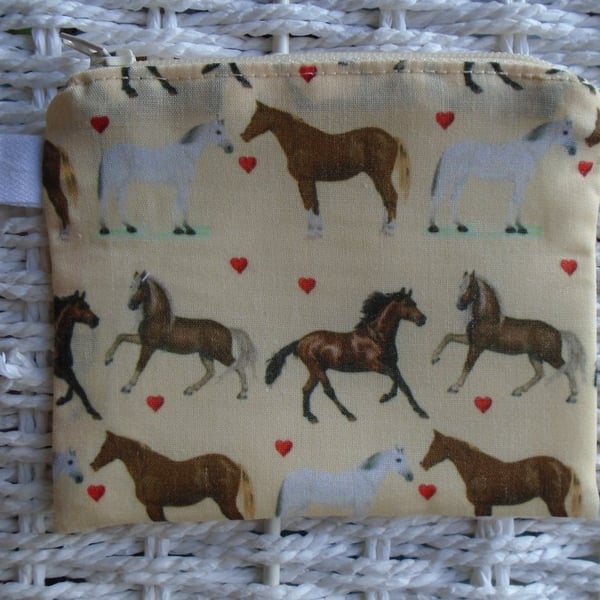 Horses Purse or Card Holder 