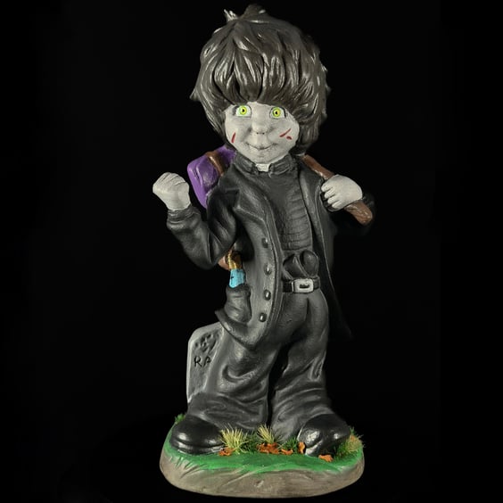 Unholy Upcycles 'Take Me' Upcycled Figurine Hand Painted OOAK