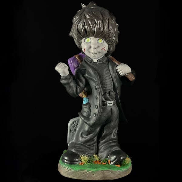 Unholy Upcycles 'Take Me' Upcycled Figurine Hand Painted OOAK