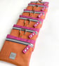 Special Edition Waterproof Dog Treat Bag Pouch in Pink and Orange - Image 4
