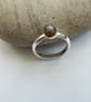 Silver Ring with Labradorite  - Image 2