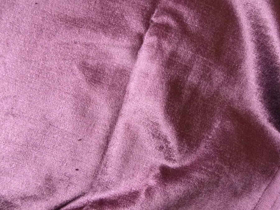 30 x 143 cm Piece Plum, Burgundy, Wine Velvet