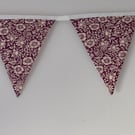 William Morris bunting - Mallow Wine
