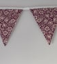 William Morris bunting - Mallow Wine