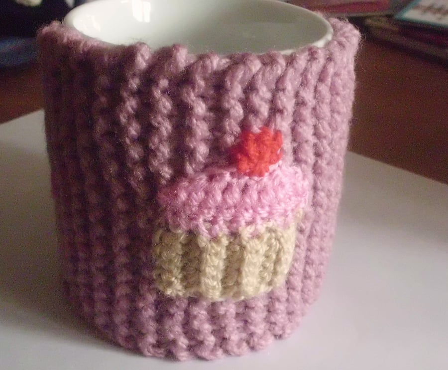 Hand Knitted Mug Cosy