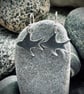Silver swallow earrings - Image 2
