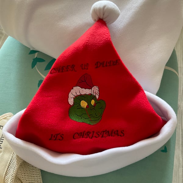 Grinch Christmas hat