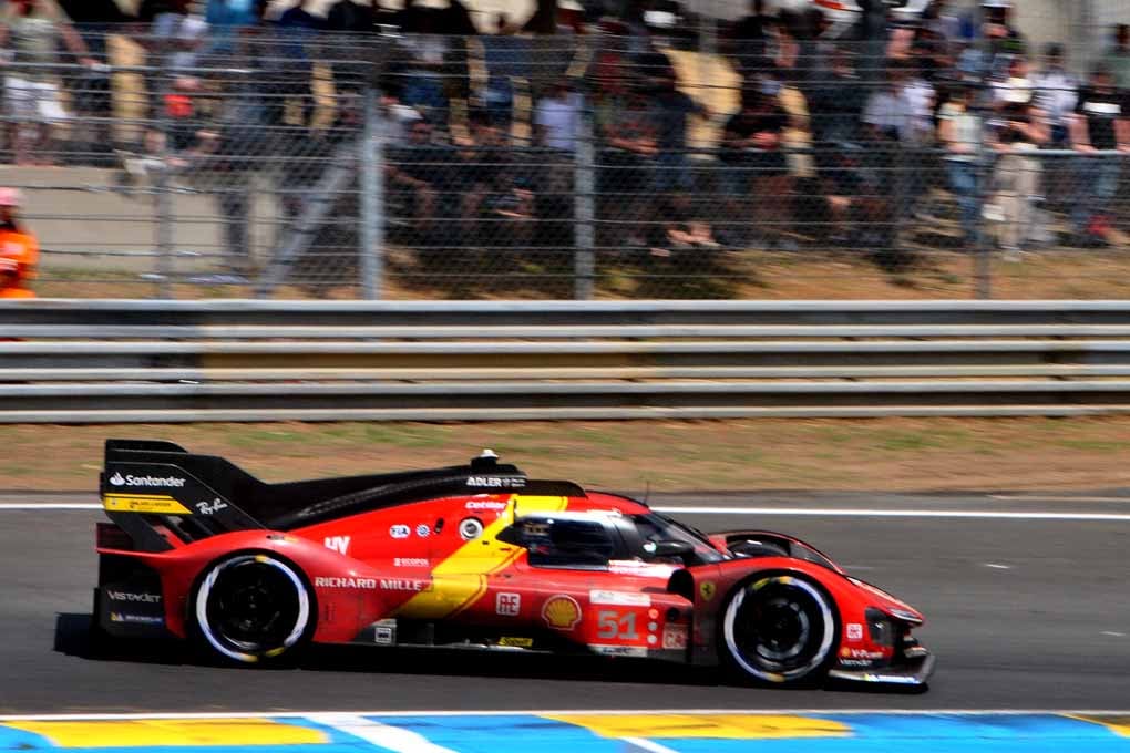 Ferrari 499P no51 24 Hours of Le Mans 2023 Photograph Print