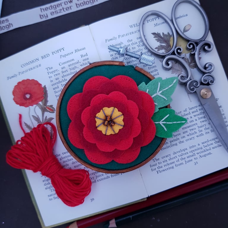 Rose - small wall decoration 