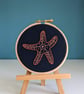 Starfish Embroidery Kit C - Complete kit with detailed instructions - 4" hoop - Image 5