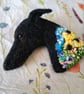 Needle Felted Greyhound Brooch - Image 4