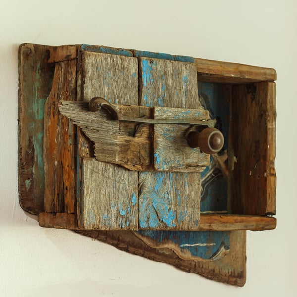 Driftwood Cupboard Bathroom Cabinet,Drift wood ,Nautical Bathroom