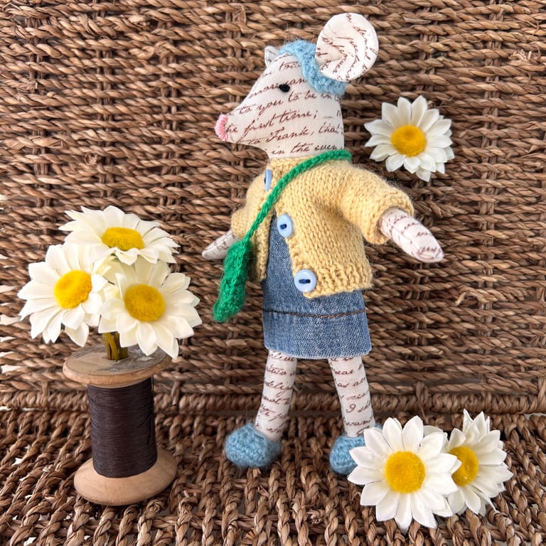 Handmade Little Fabric Mouse