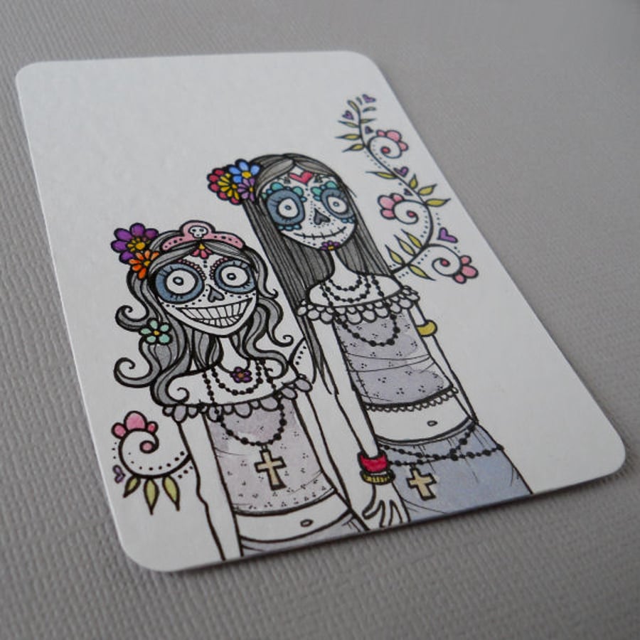 senoritas de los muertos duo - aceo