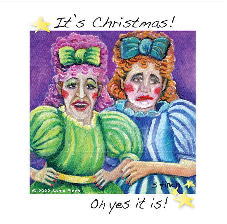 It's Christmas! Oh Yes It Is! - Greeting Card
