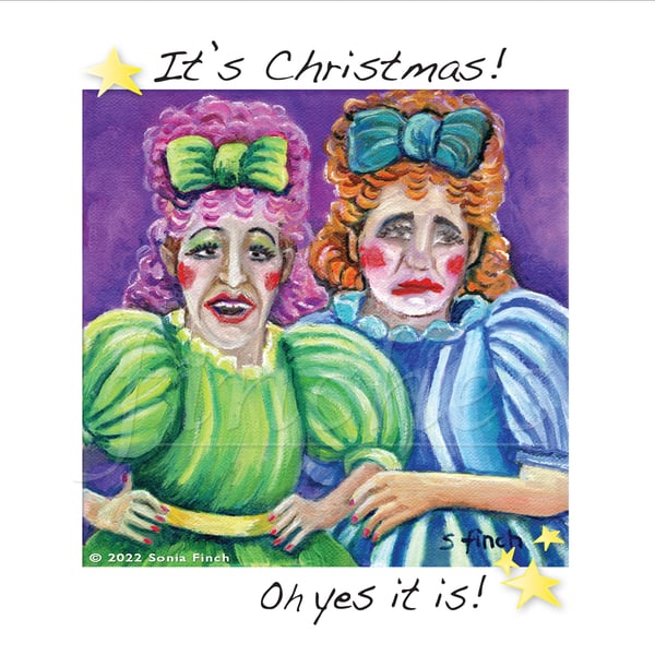 It's Christmas! Oh Yes It Is! - Greeting Card