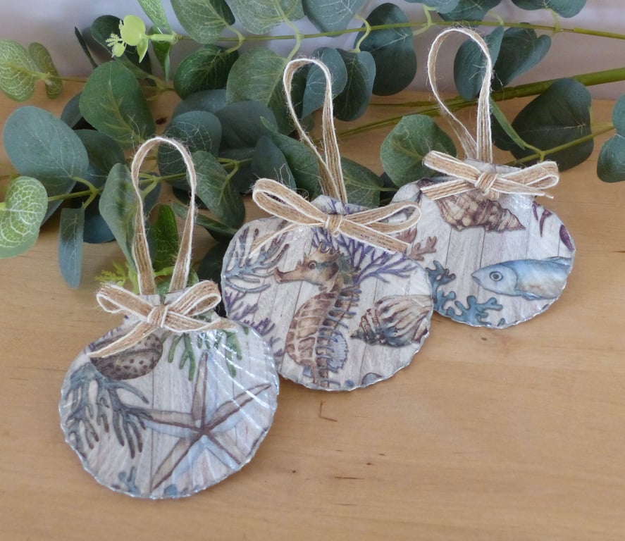 Scallop Shell Hanging Decorations