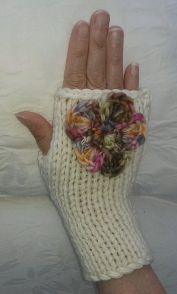 Merino Fingerless Gloves