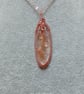 Flaked Mica in Epoxy Necklace - Image 4