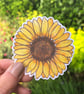 Sunflower Sticker - Eco Friendly Vinyl - Image 1