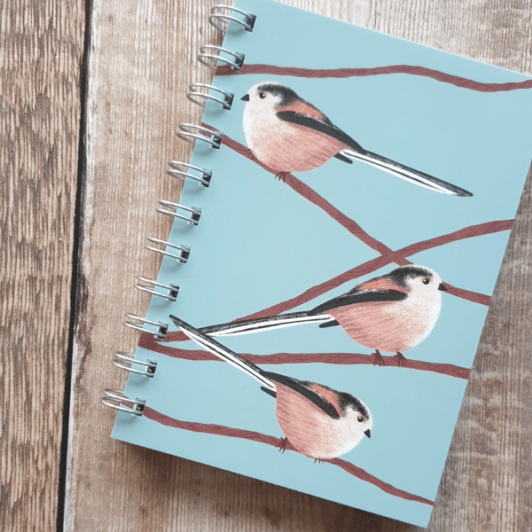 Long Tailed Tits Notebook