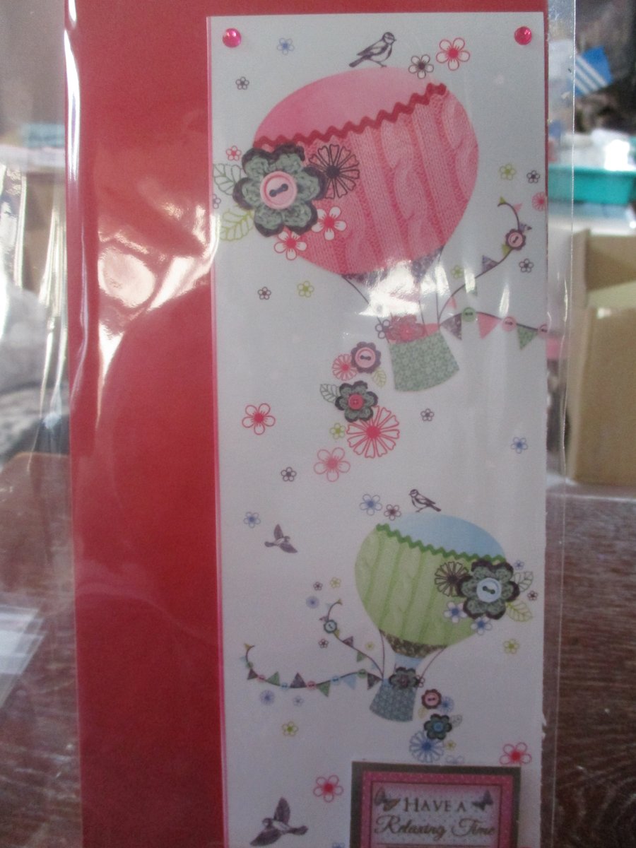 Have a Relaxing Day Balloon Card