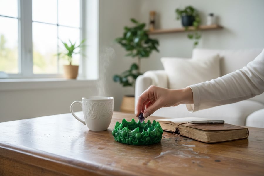 hand crafted ashtrays