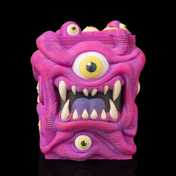 Allseer's Case Monster Deck Box: 3D Printed TCG Card Holder