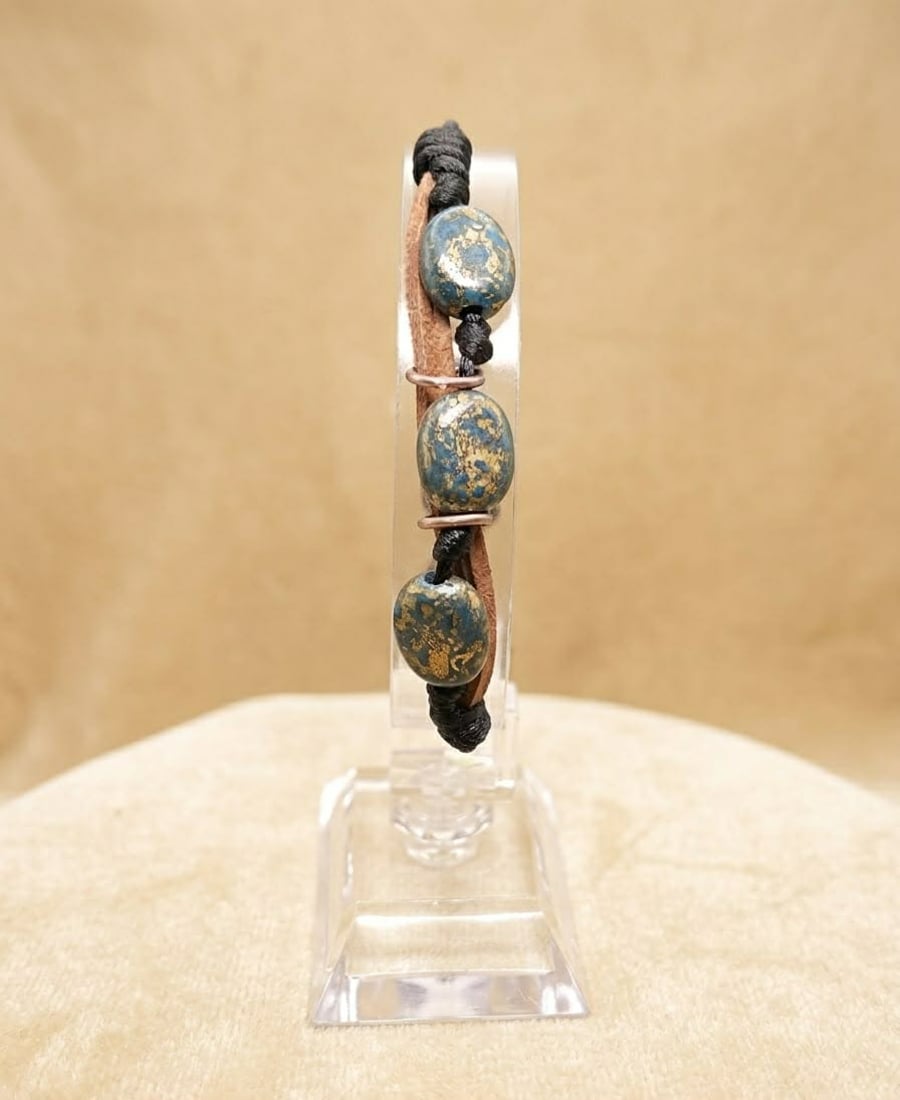 Woven Bead Bracelet