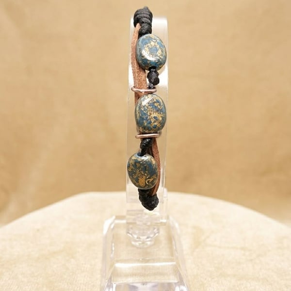 Woven Bead Bracelet