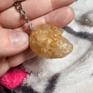 Resin Skull keyring 